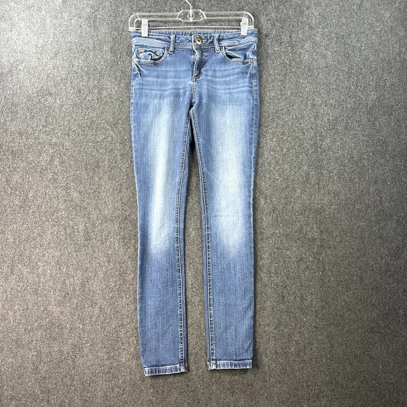 DL1961 - Florence Skinny Mid Rise Instasculpt Ankle Jeans in Island Park